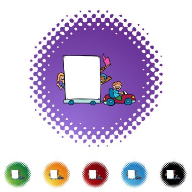 Çocuklar ve telefon işareti