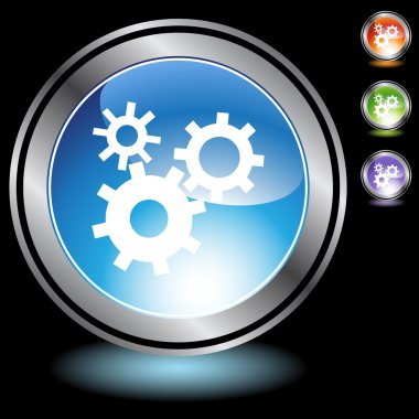 makine tekerlek simgesi