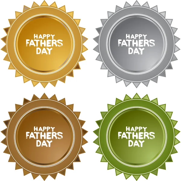 Ojcowie szczęśliwy dzień ikona — Wektor stockowy