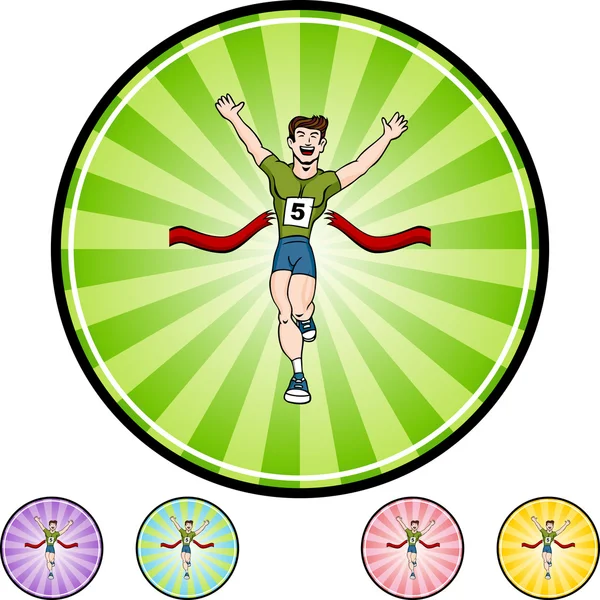 Man Running icon — Stock Vector