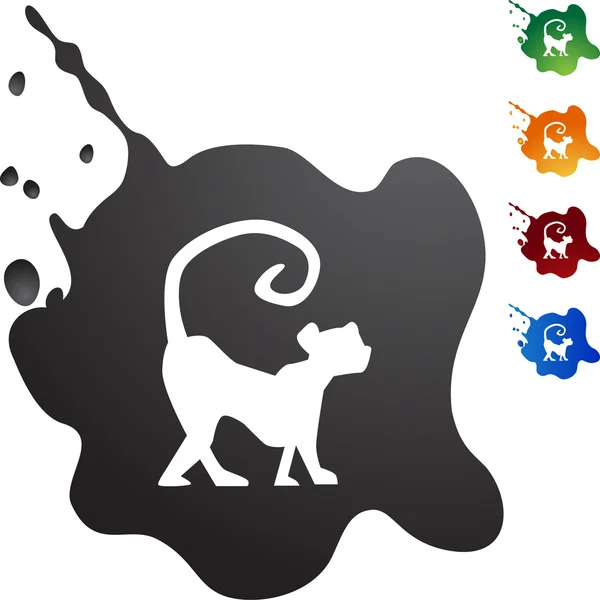 Chinese dierenriem teken pictogram — Stockvector