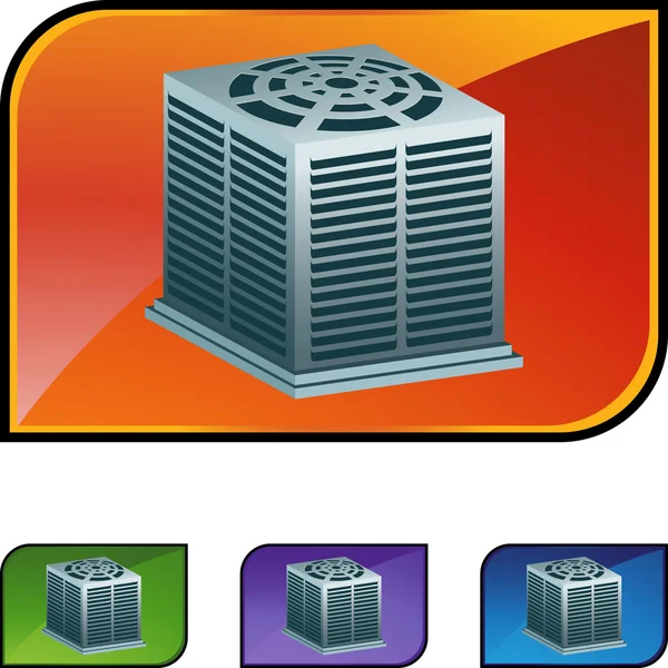 Air Conditioner web icon — Stock Vector