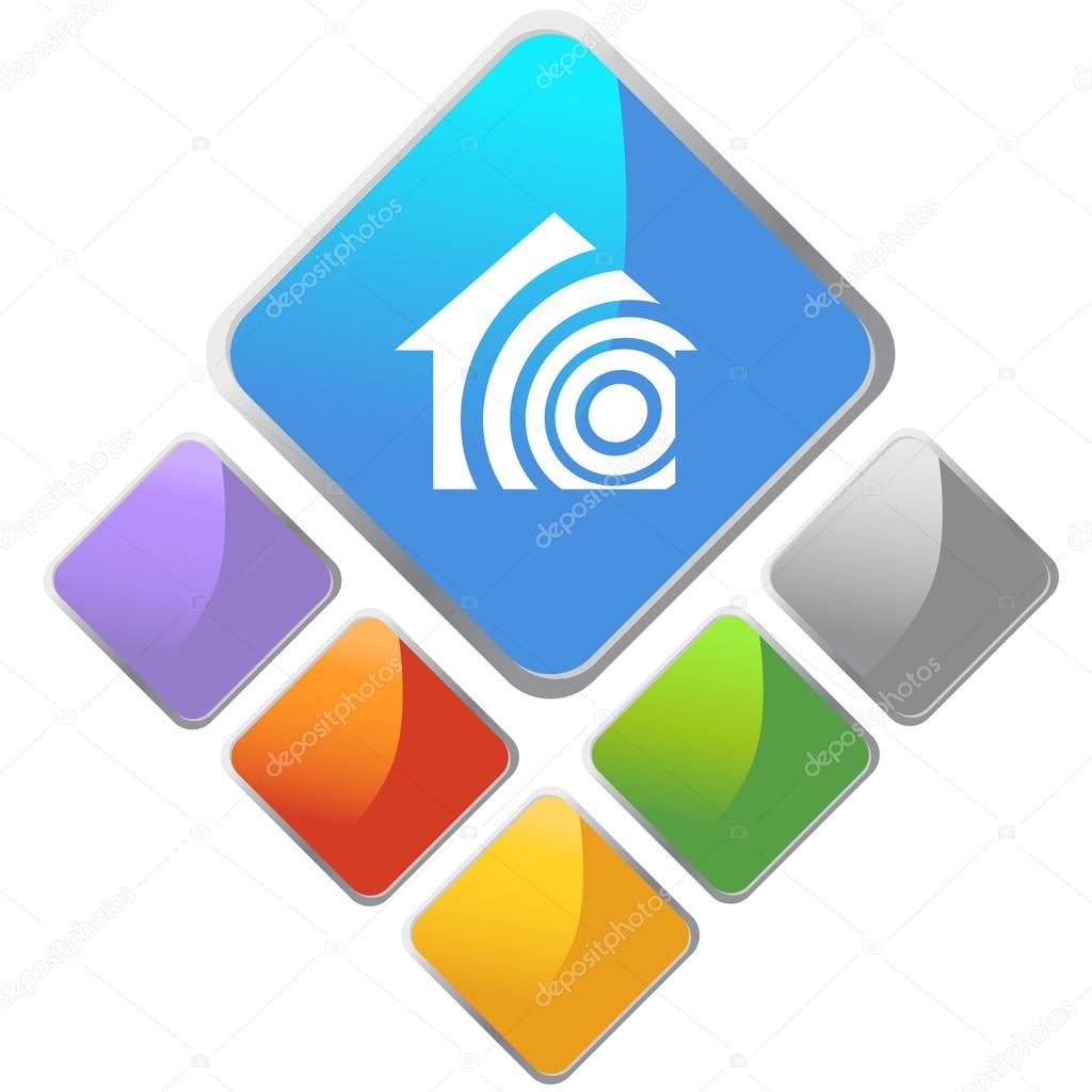 Tremor and house web icon