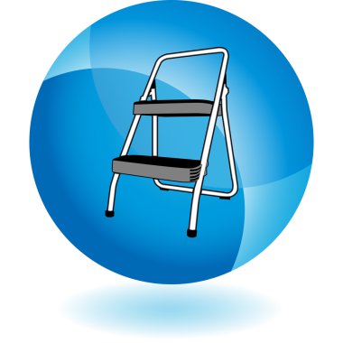 Adım merdiven web simgesi