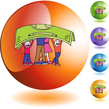 İnsanlar taşımak para web simgesi