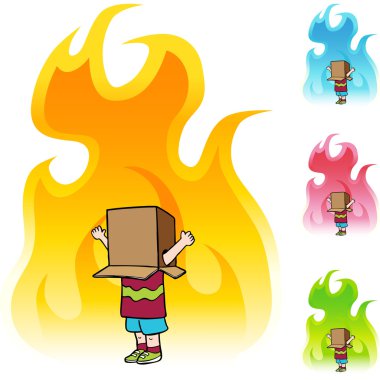 Kutusu çocuk web simgesi