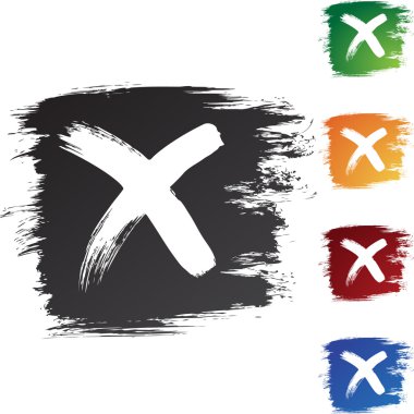 Renkli onay işareti işareti