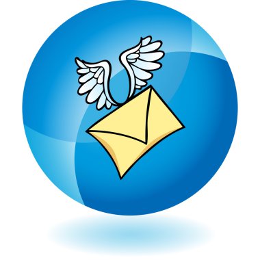 Teslimat Icon set e-posta