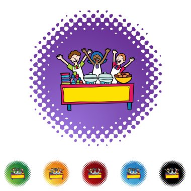 Çocuk büfesi web simgesi