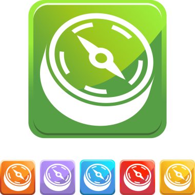 Pusula web düğmesi