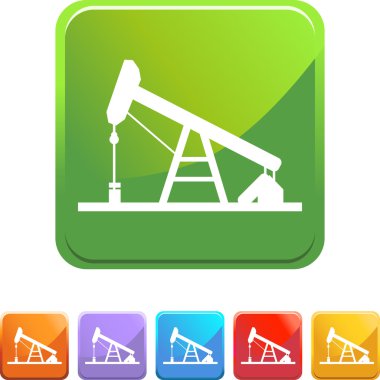 Petrol sondaj platformu web düğmesi