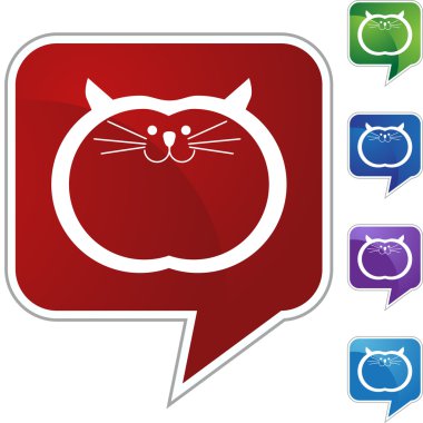 Şişman kedi düğmesi