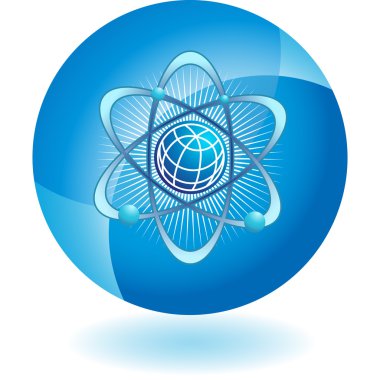 Atom kutsal kişilerin resmi düğme