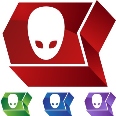 Uzaylı dünya dışı web simgesi