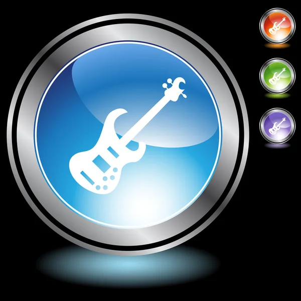 Instrumento de guitarra Bass — Vector de stock