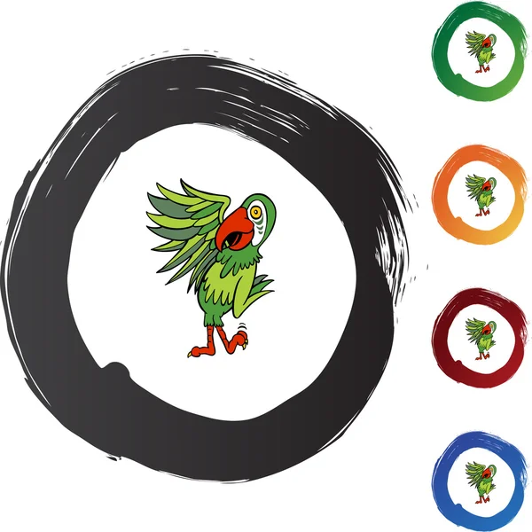 Lindo icono de loro — Archivo Imágenes Vectoriales