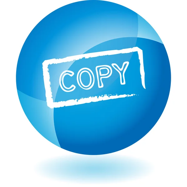 Copy web icon — Stock Vector