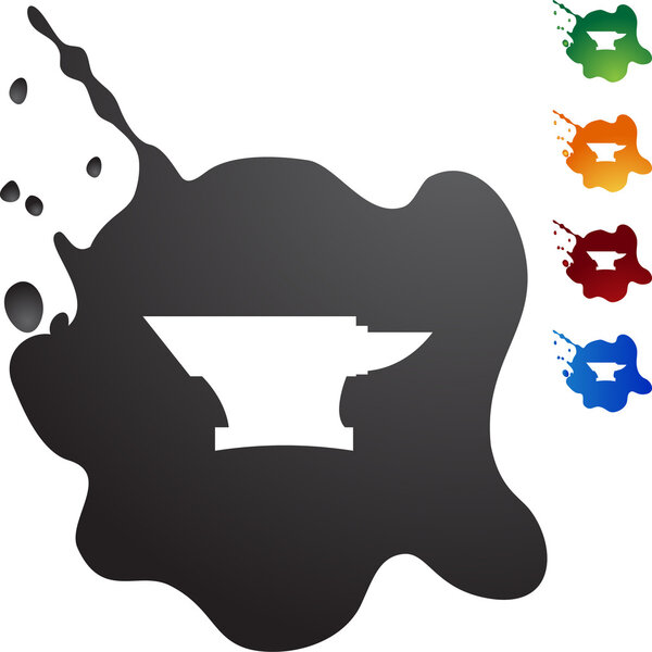 Anvil icon button