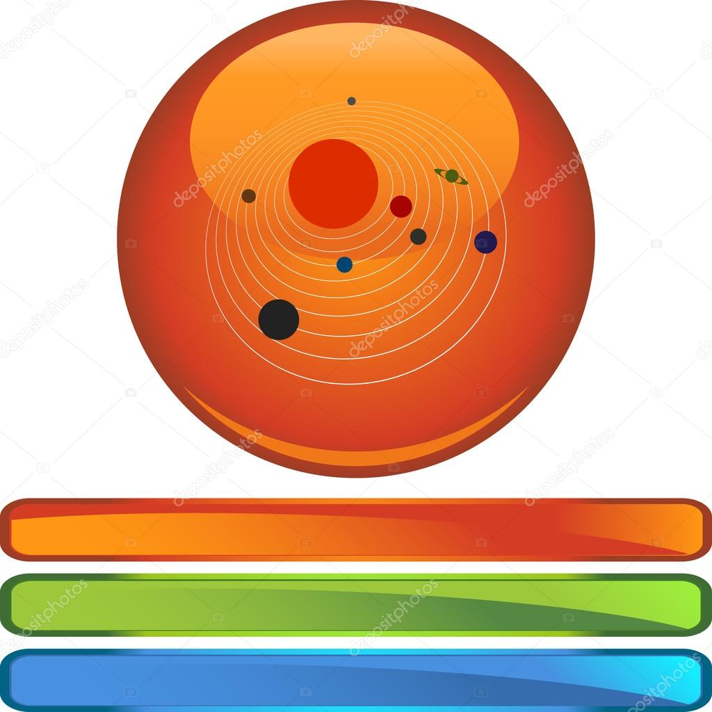 Solar System web icon