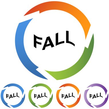 Sonbahar web düğmesi