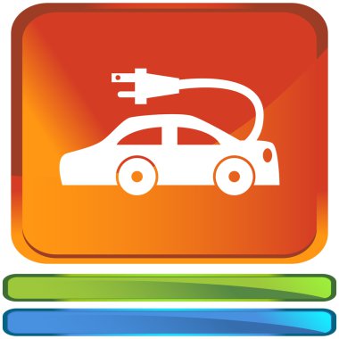 Elektrikli Araba kutsal kişilerin resmi düğme