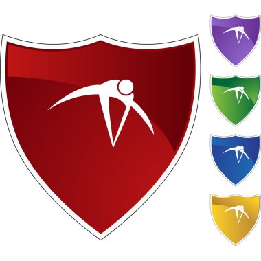 Aksiyon sopa rakam poz