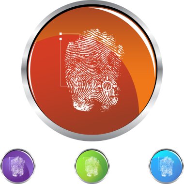 Parmak izi web simgesi