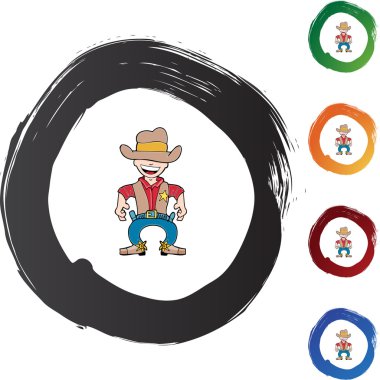 Kovboy web simgesi
