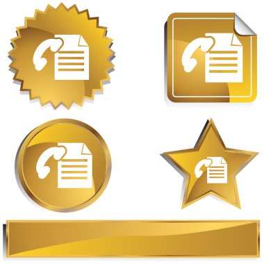 Faks kağıdı kutsal kişilerin resmi düğme