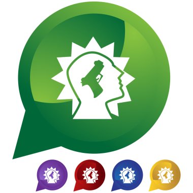 Silahla yaralanma web simgesi