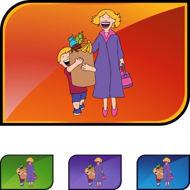 Yardım anne web simgesi