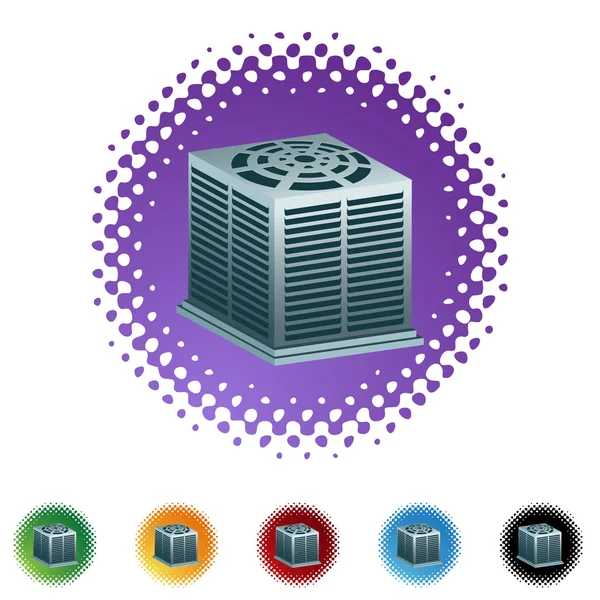 Air Conditioner web pictogram — Stockvector