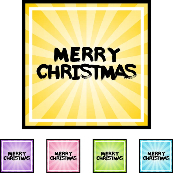 Kerstmis web pictogram — Stockvector