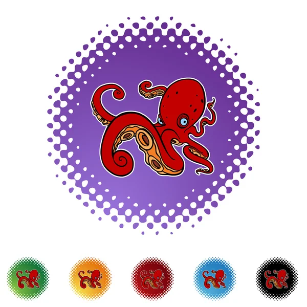 Octopus — Stockvector