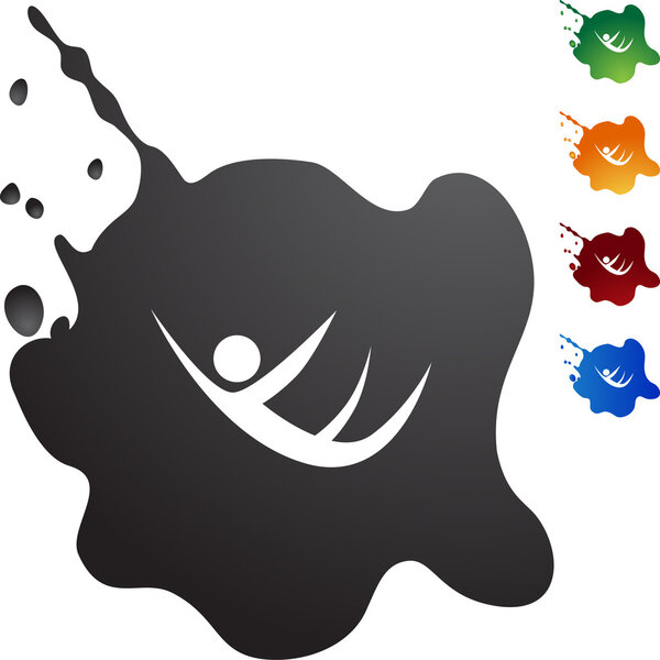 Action Pose Stick Figure