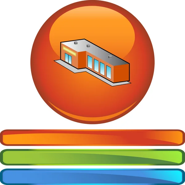 Store web icon — Stock Vector