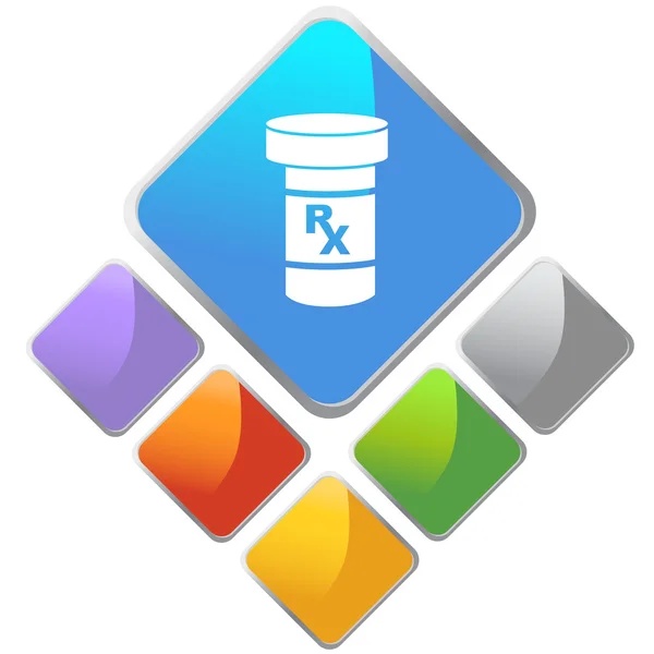 Medication web icon — Stock Vector