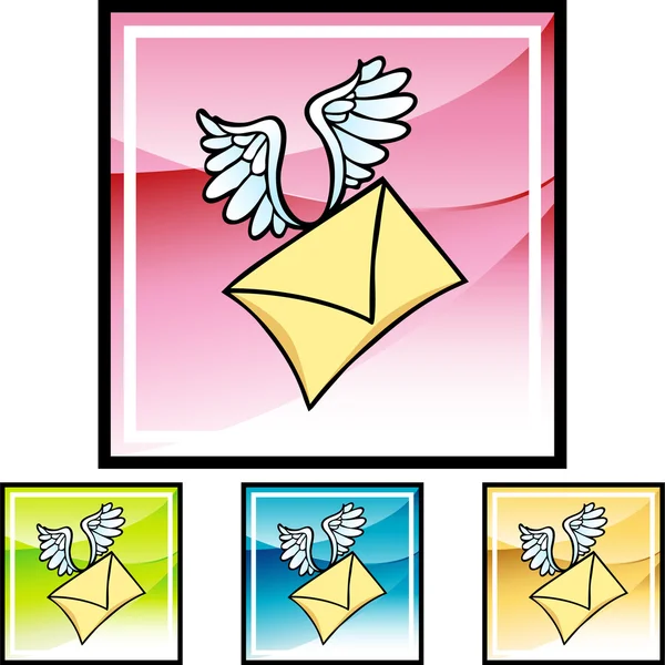 Email Ensemble d'icônes de livraison — Image vectorielle