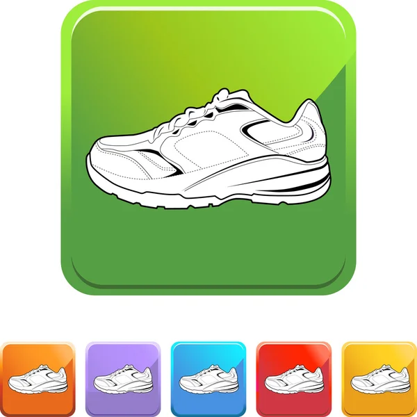 Sports Shoe web icon — Stock Vector