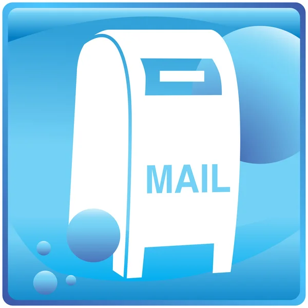 Ikony WWW skrzynki pocztowej — Wektor stockowy