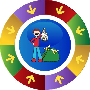 Kuş türü el web simgesi