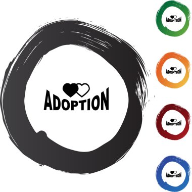 Evlat edinme web düğmesi