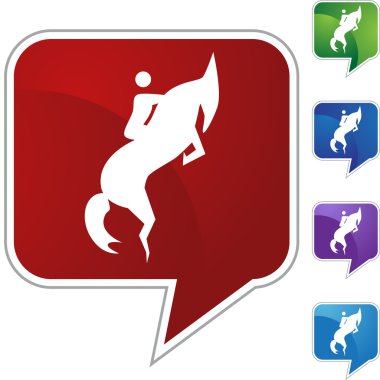 atın jokeyi simgesi