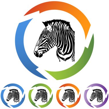 Zebra web düğmesi