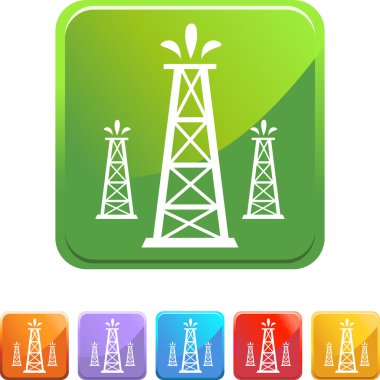 Petrol kuyusu web düğmesi