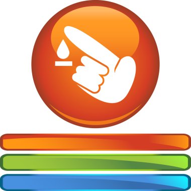 Diyabet Test Icon set