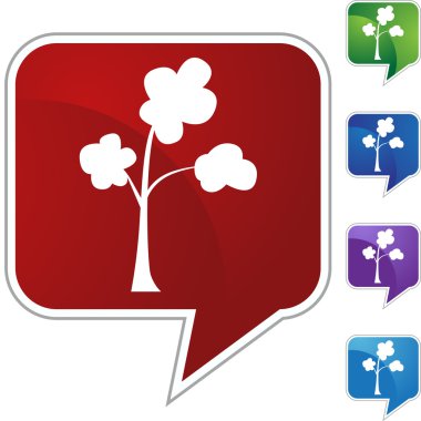 Ağaç simgesi web simgesi