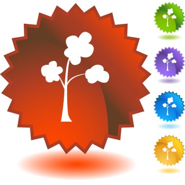 Ağaç simgesi web simgesi