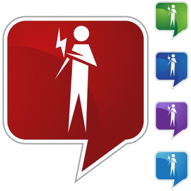 Kol ağrısı olan bir adam.