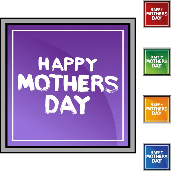 Bonne fête des mères Icône — Image vectorielle